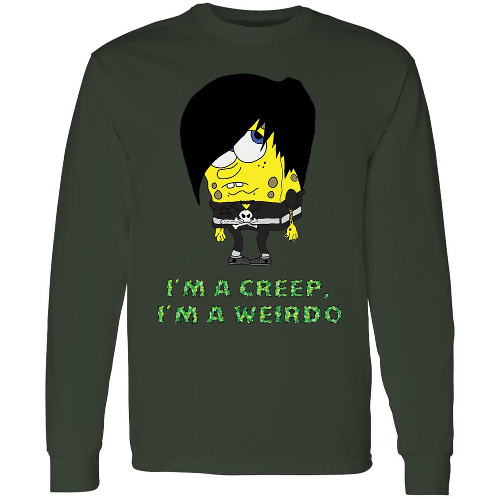 Long Sleeve T-Shirt - L3CWA4B6 - Forest Green - 8