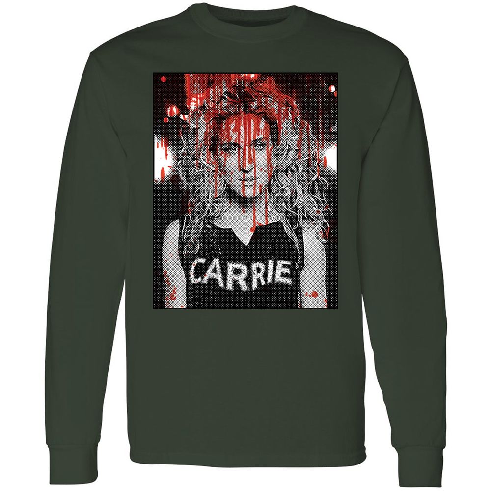 Long Sleeve T-Shirt - U86CZTAU - Forest Green - 8