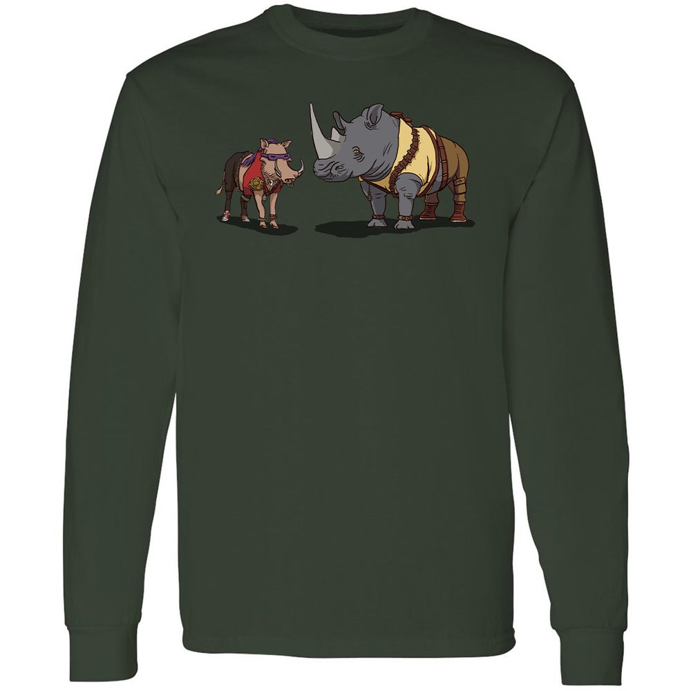 Long Sleeve T-Shirt - GQKUC1VG - Forest Green - 8