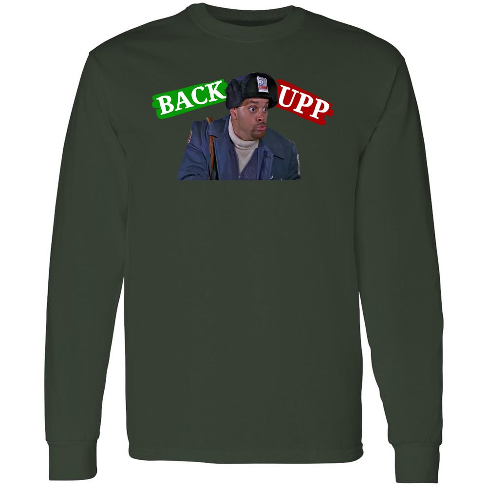 Long Sleeve T-Shirt - YWLQJCY9 - Forest Green - 8