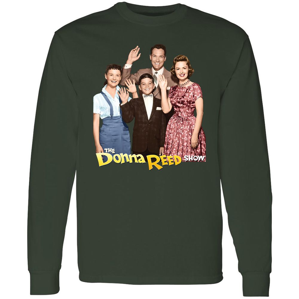 Long Sleeve T-Shirt - T7VV9JJV - Forest Green - 8