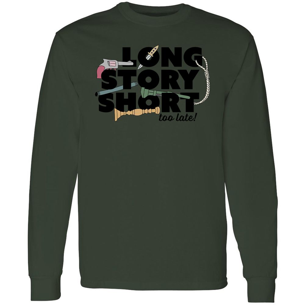 Long Sleeve T-Shirt - YKKYK718 - Forest Green - 8
