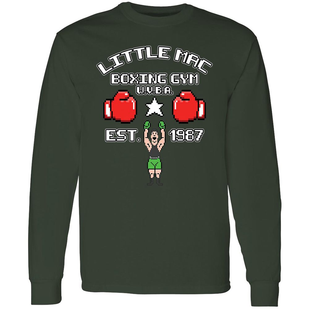 Long Sleeve T-Shirt - UZULM1LB - Forest Green - 8