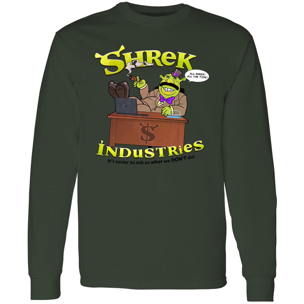 Long Sleeve T-Shirt - U2JEULVE - Forest Green - 8