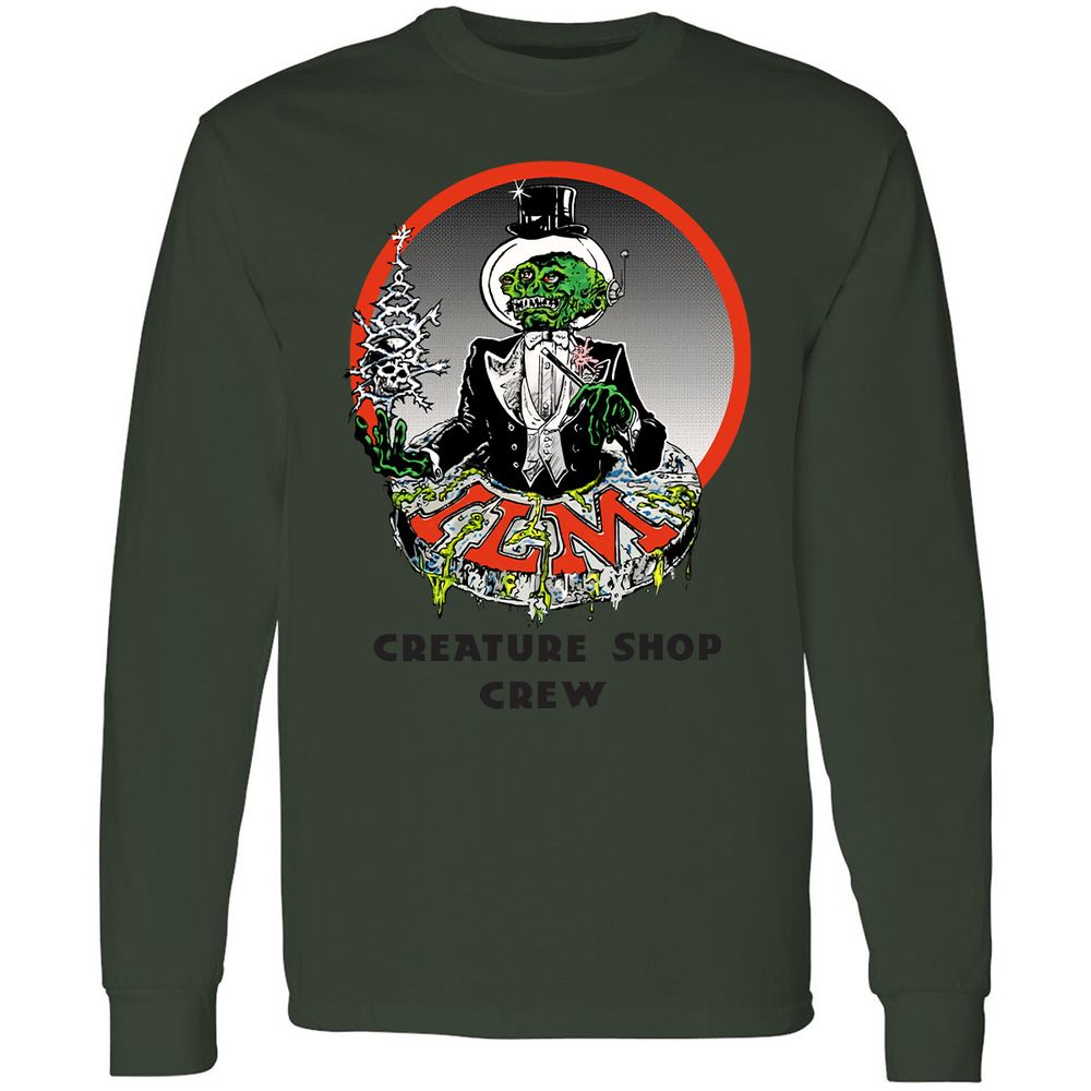 Long Sleeve T-Shirt - 755BZB5F - Forest Green - 8