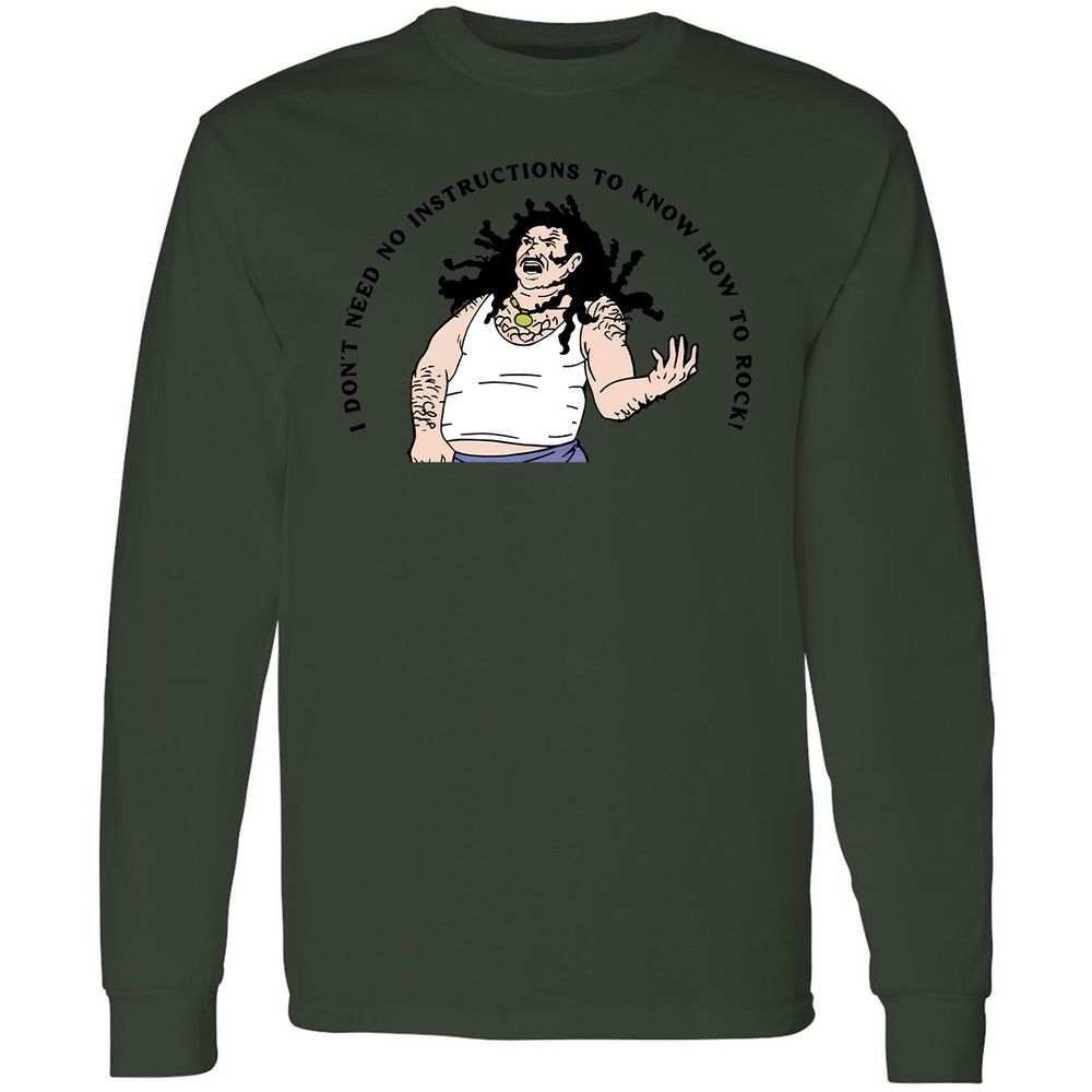 Long Sleeve T-Shirt - XC1J14UC - Forest Green - 8