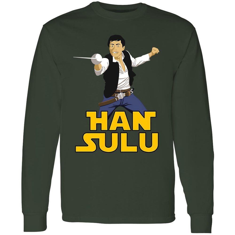 Long Sleeve T-Shirt - DHPG3BJY - Forest Green - 8