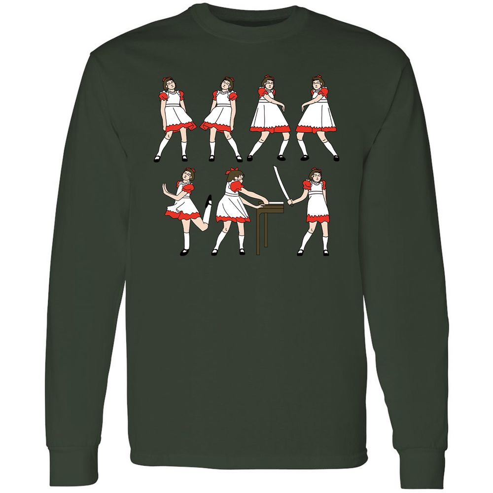 Long Sleeve T-Shirt - MV3R58T4 - Forest Green - 8