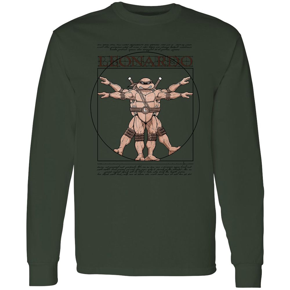 Long Sleeve T-Shirt - 8G1UK4WY - Forest Green - 8