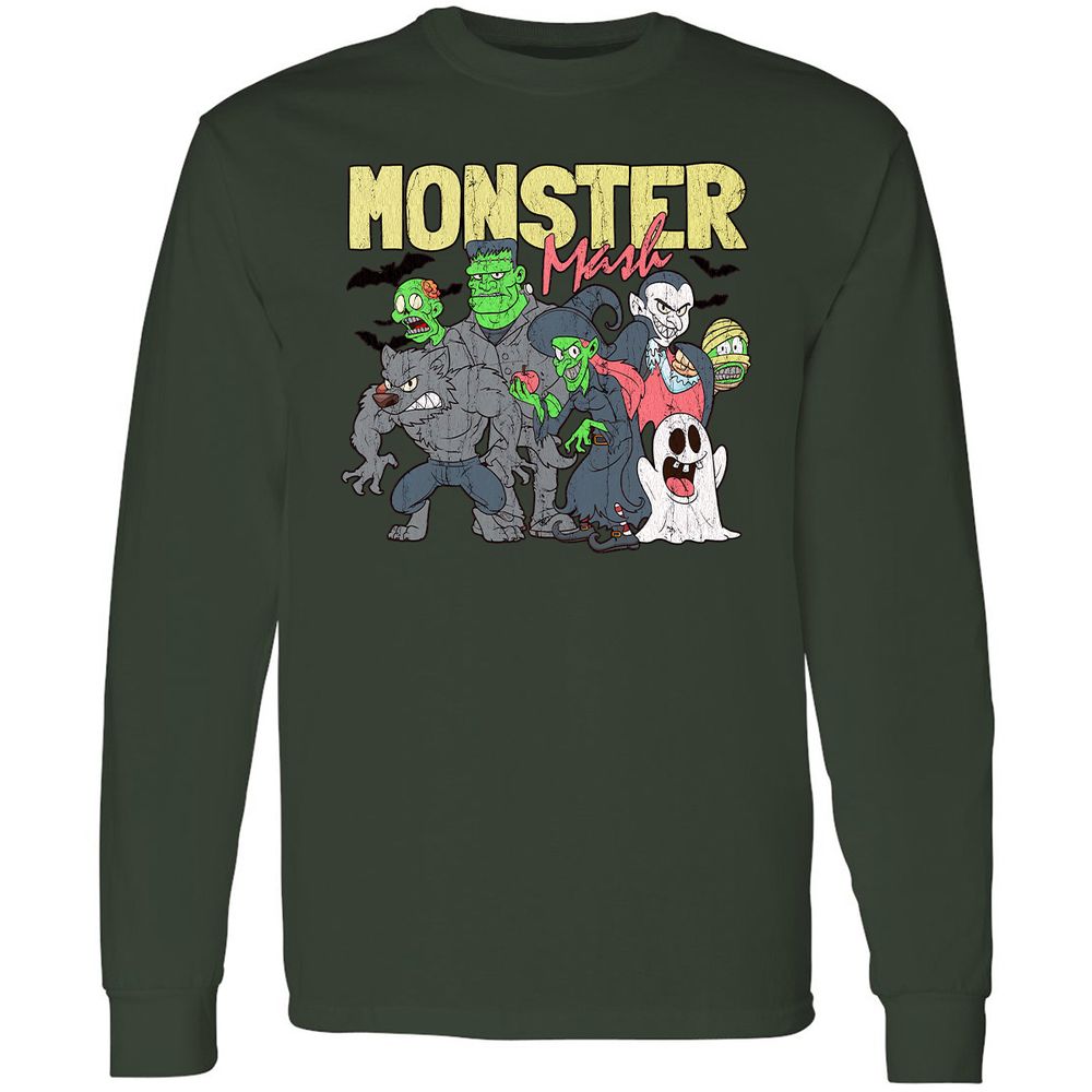Long Sleeve T-Shirt - 5EXWS5XZ - Forest Green - 8