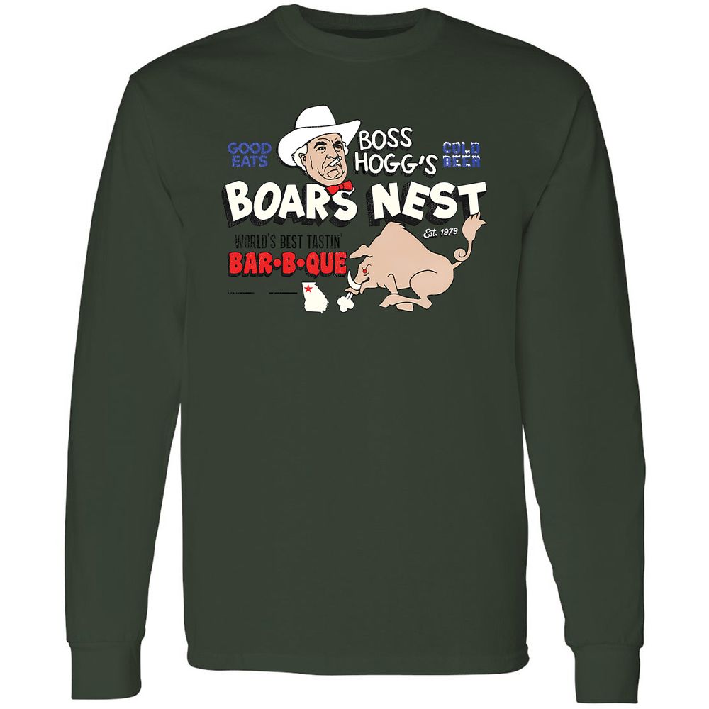 Long Sleeve T-Shirt - 9RU51LMP - Forest Green - 8