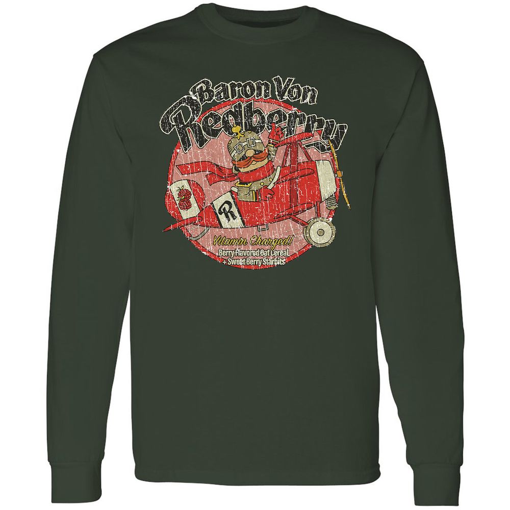 Long Sleeve T-Shirt - CTSHKN96 - Forest Green - 8