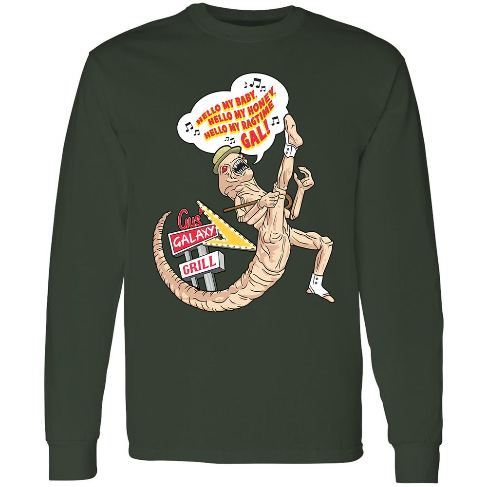 Long Sleeve T-Shirt - Y3STH7VD - Forest Green - 8