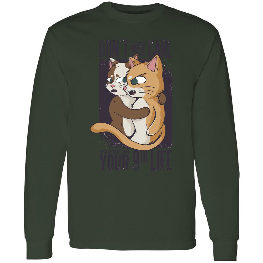 Long Sleeve T-Shirt - 4KFJZN6M - Forest Green - 8