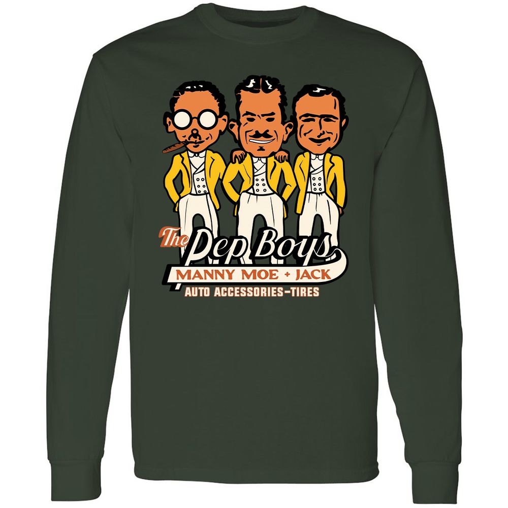 Long Sleeve T-Shirt - QREW8FQ6 - Forest Green - 8