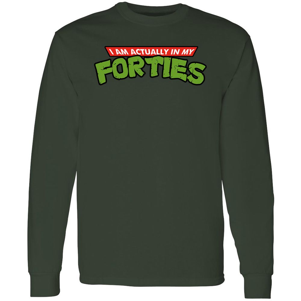 Long Sleeve T-Shirt - KTCX5ZYF - Forest Green - 8