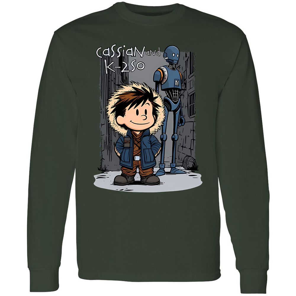 Long Sleeve T-Shirt - ZD2MUR12 - Forest Green - 8