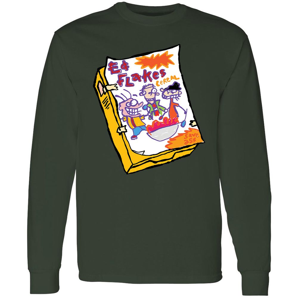 Long Sleeve T-Shirt - 4JN6NNGA - Forest Green - 8