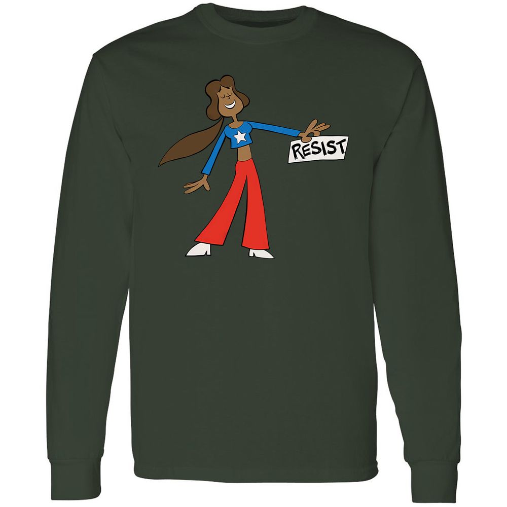 Long Sleeve T-Shirt - 13SBV7MQ - Forest Green - 8