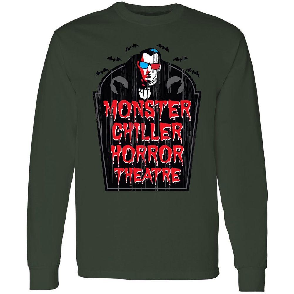 Long Sleeve T-Shirt - V7DQDZ4Y - Forest Green - 8