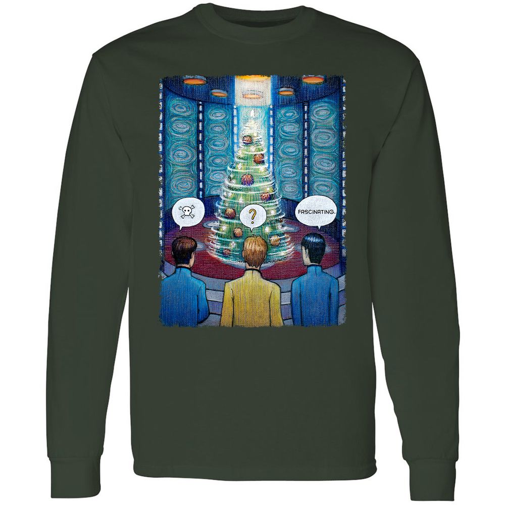 Long Sleeve T-Shirt - F72NWVYE - Forest Green - 8