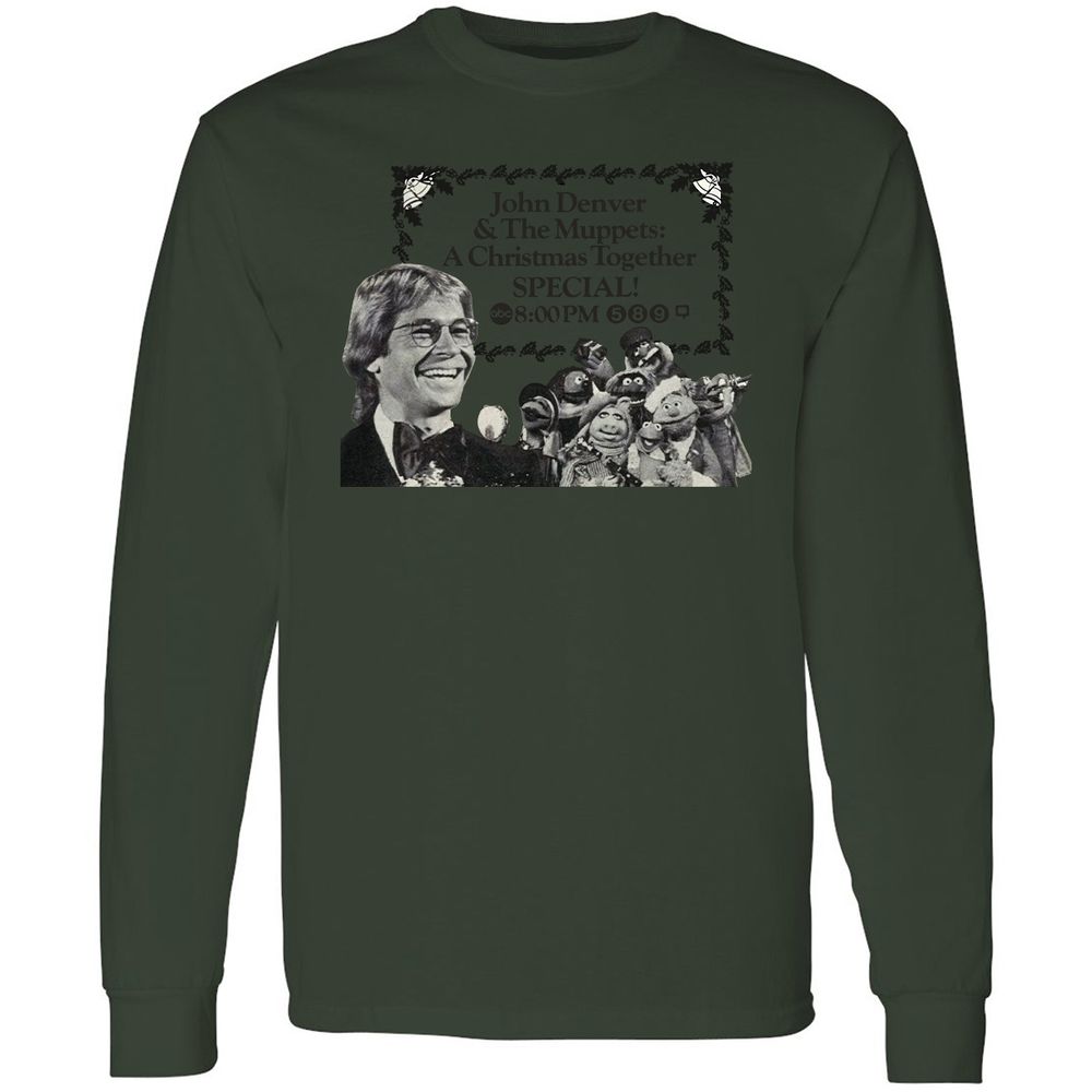 John Denver and Muppet - Forest Green - 8