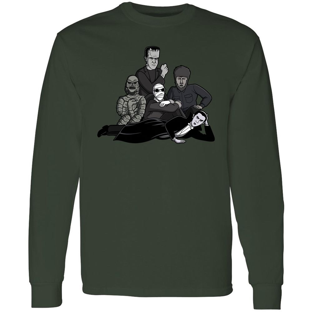 Long Sleeve T-Shirt - 1MS2AMZ5 - Forest Green - 8