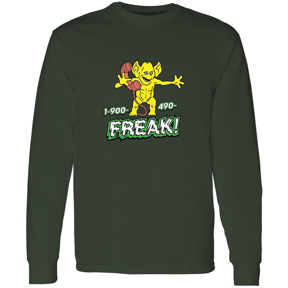 Long Sleeve T-Shirt - 7Z8Z8KL3 - Forest Green - 8