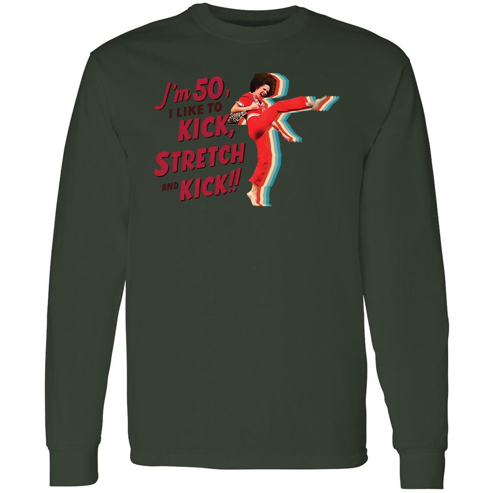 Long Sleeve T-Shirt - KRJHWDHV - Forest Green - 8