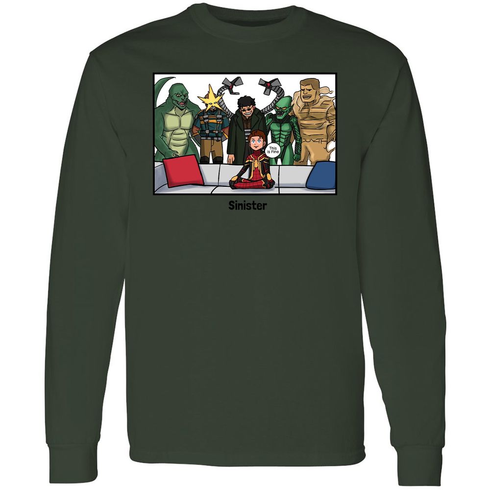 Long Sleeve T-Shirt - Z97VGDM1 - Forest Green - 8
