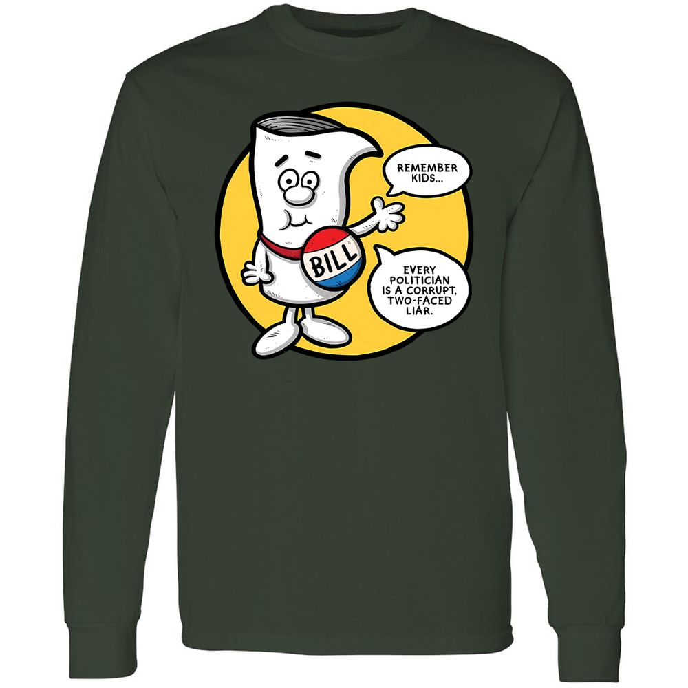 Long Sleeve T-Shirt - 89M5S9JN - Forest Green - 8