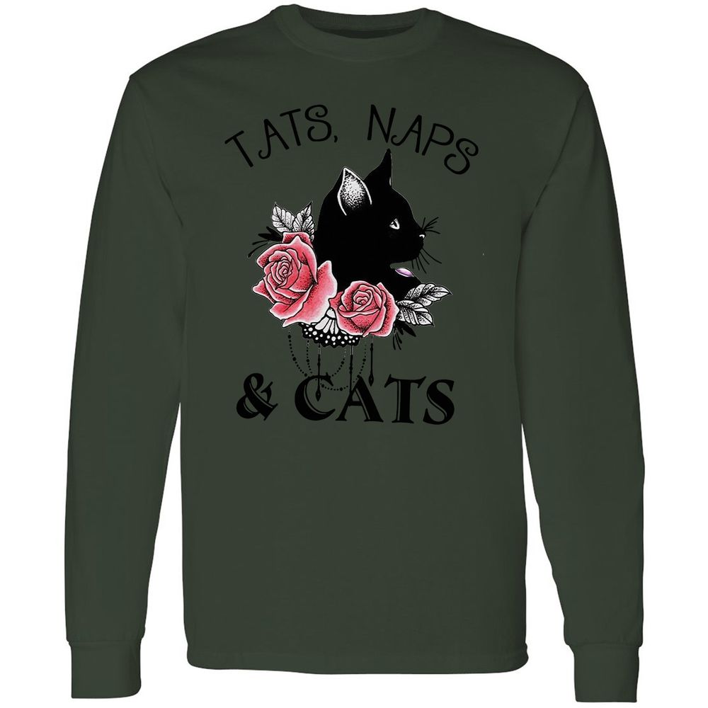 Long Sleeve T-Shirt - RG7L1MEH - Forest Green - 8