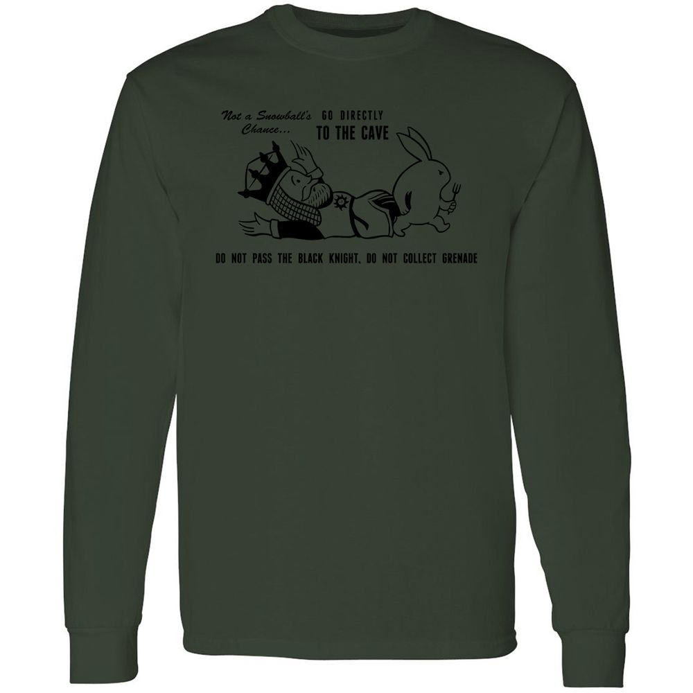 Long Sleeve T-Shirt - QNDSKGCR - Forest Green - 8