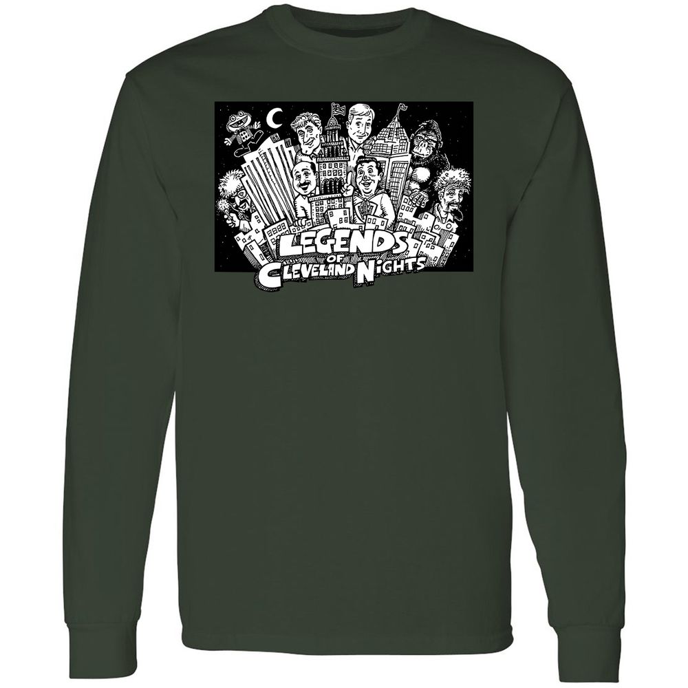 Long Sleeve T-Shirt - GN17HYVP - Forest Green - 8