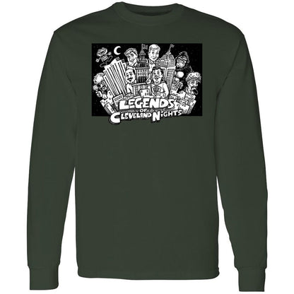 Long Sleeve T-Shirt - GN17HYVP - Forest Green - 8