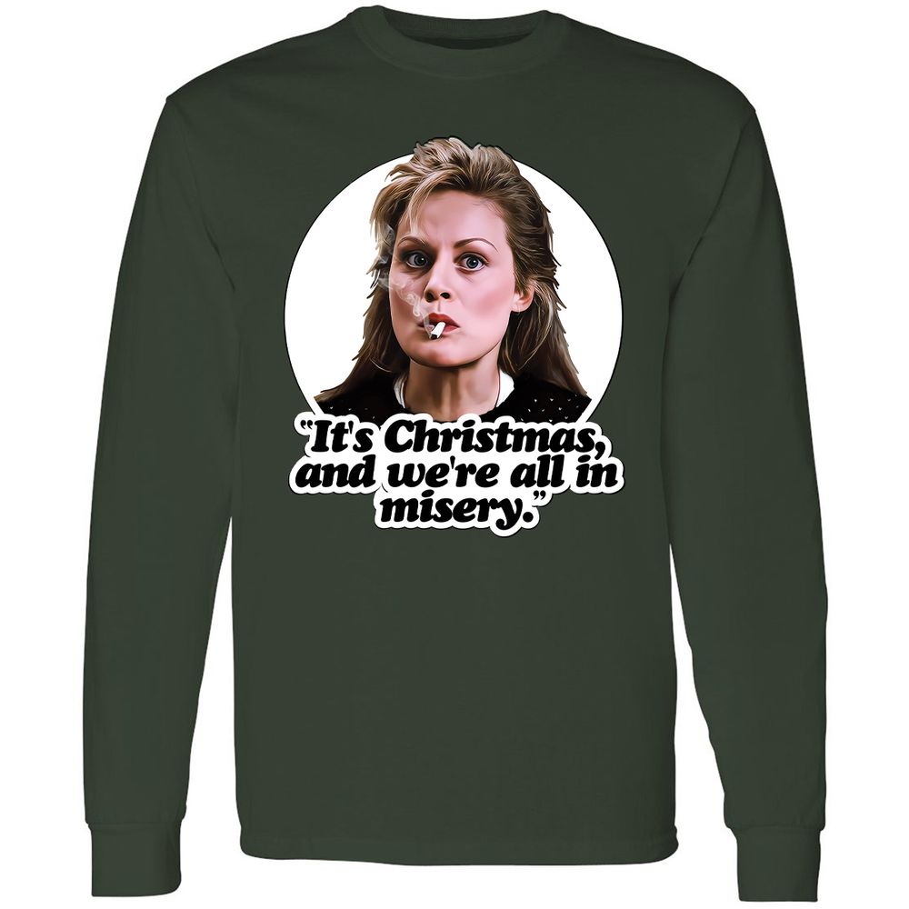 Long Sleeve T-Shirt - 8DYSP9LF - Forest Green - 8
