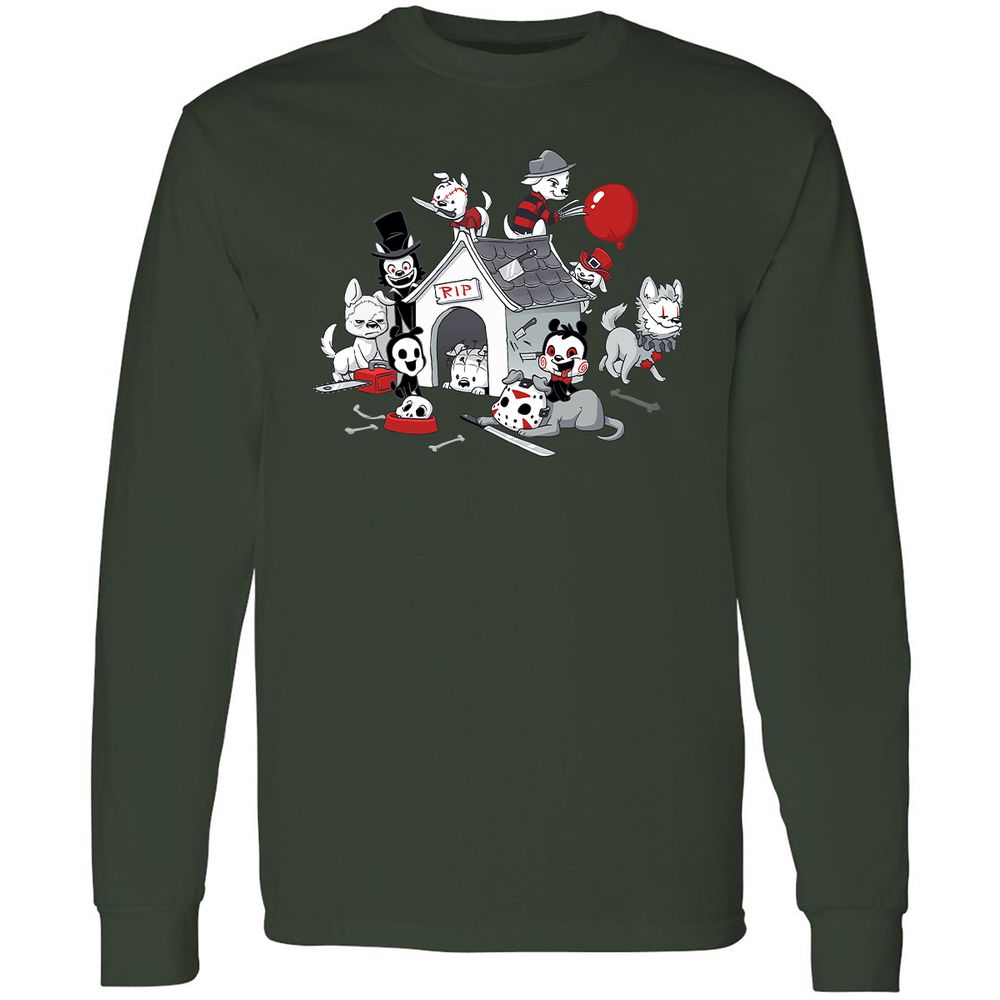 Long Sleeve T-Shirt - GVPAPUS7 - Forest Green - 8