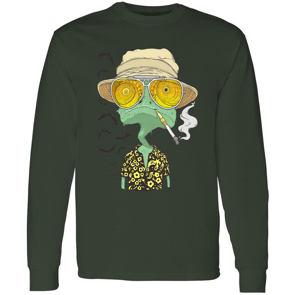 Long Sleeve T-Shirt - DTUMC1K2 - Forest Green - 8