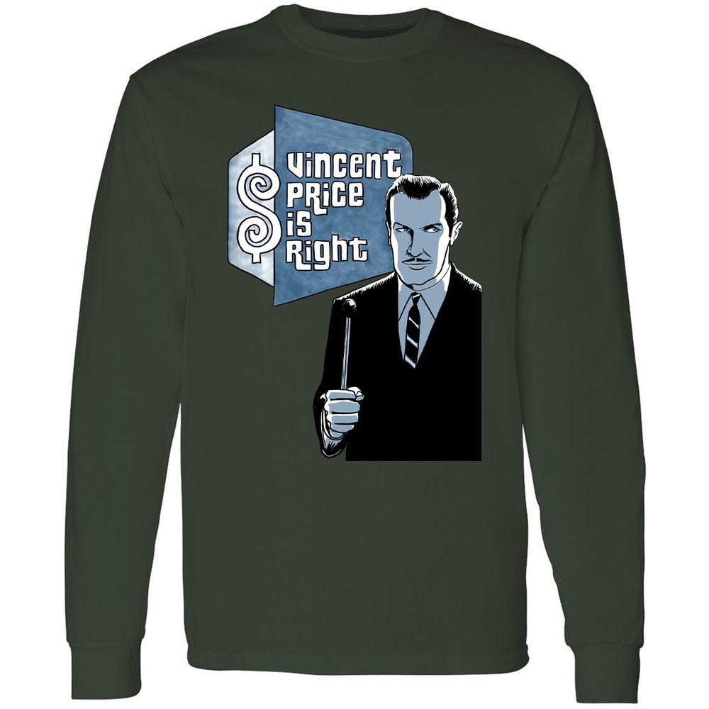 Long Sleeve T-Shirt - KRK8YWXU - Forest Green - 8