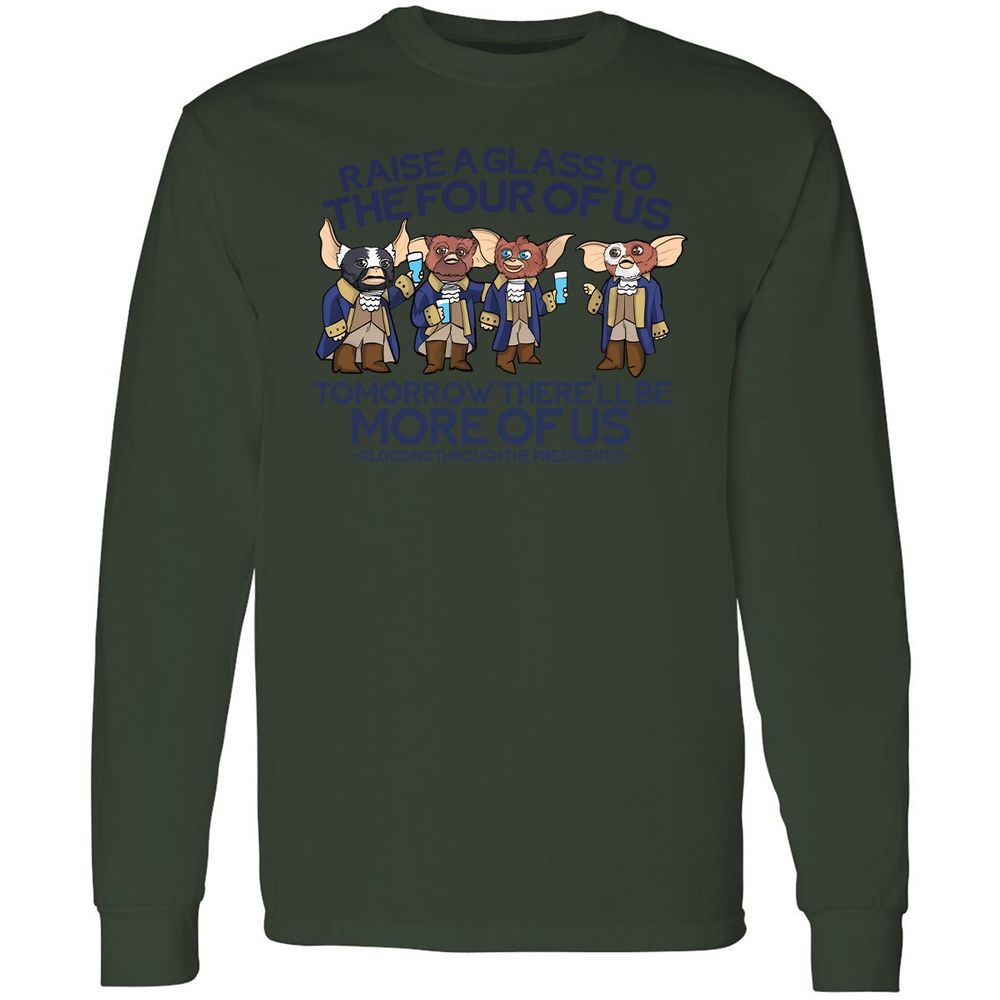 Long Sleeve T-Shirt - R7AQMU9W - Forest Green - 8