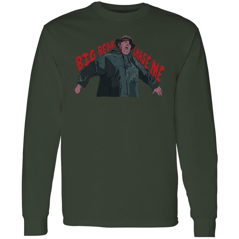 Long Sleeve T-Shirt - U9YVT1F7 - Forest Green - 8