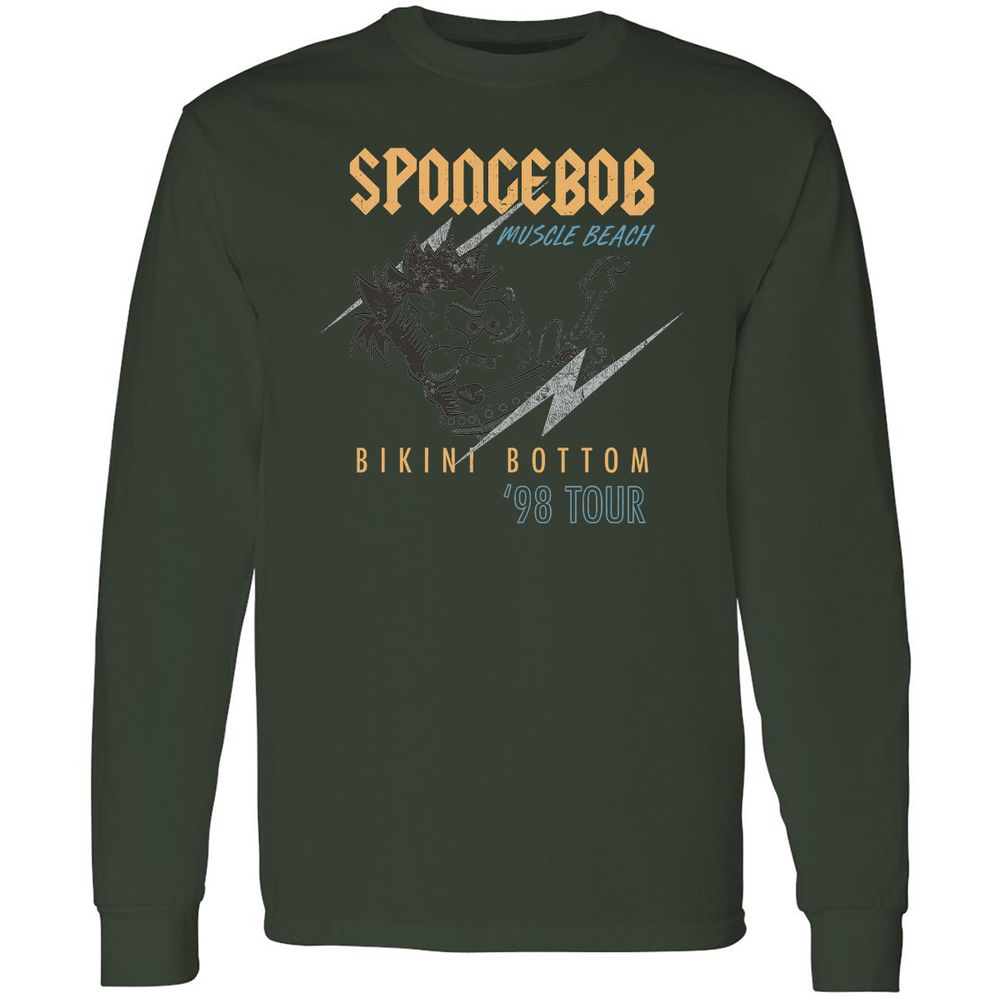 Long Sleeve T-Shirt - 8DR7E3PB - Forest Green - 8