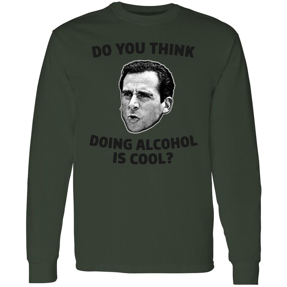 Long Sleeve T-Shirt - 4G69ZJWV - Forest Green - 8