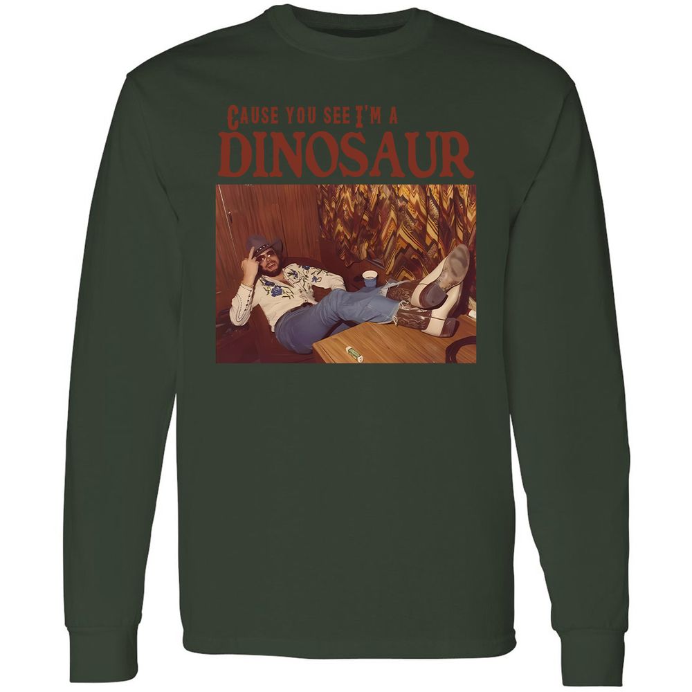 Long Sleeve T-Shirt - C2MVVT14 - Forest Green - 8