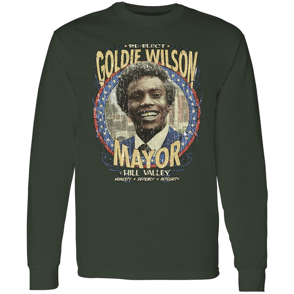 Re-Elect Mayor Goldie Wilson - Forest Green - 8