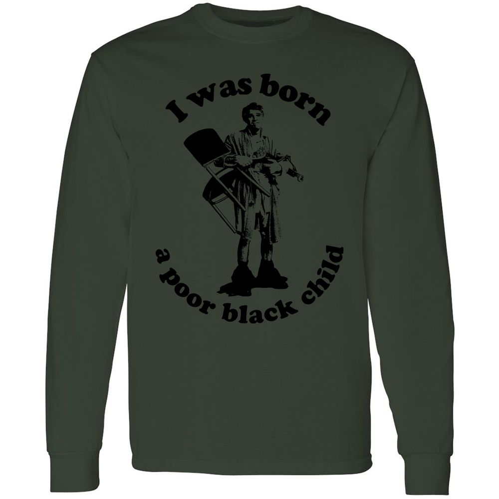 Long Sleeve T-Shirt - PEDNYFK6 - Forest Green - 8