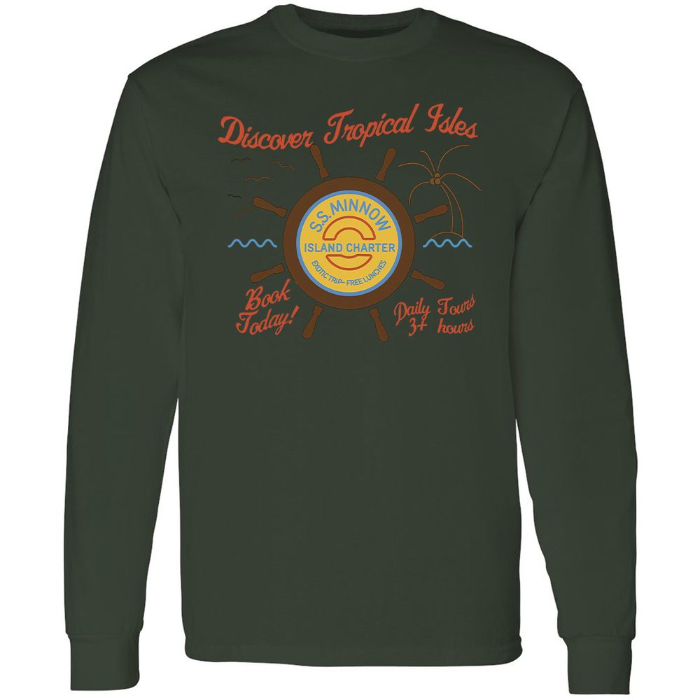 Long Sleeve T-Shirt - NQW8V4CK - Forest Green - 8