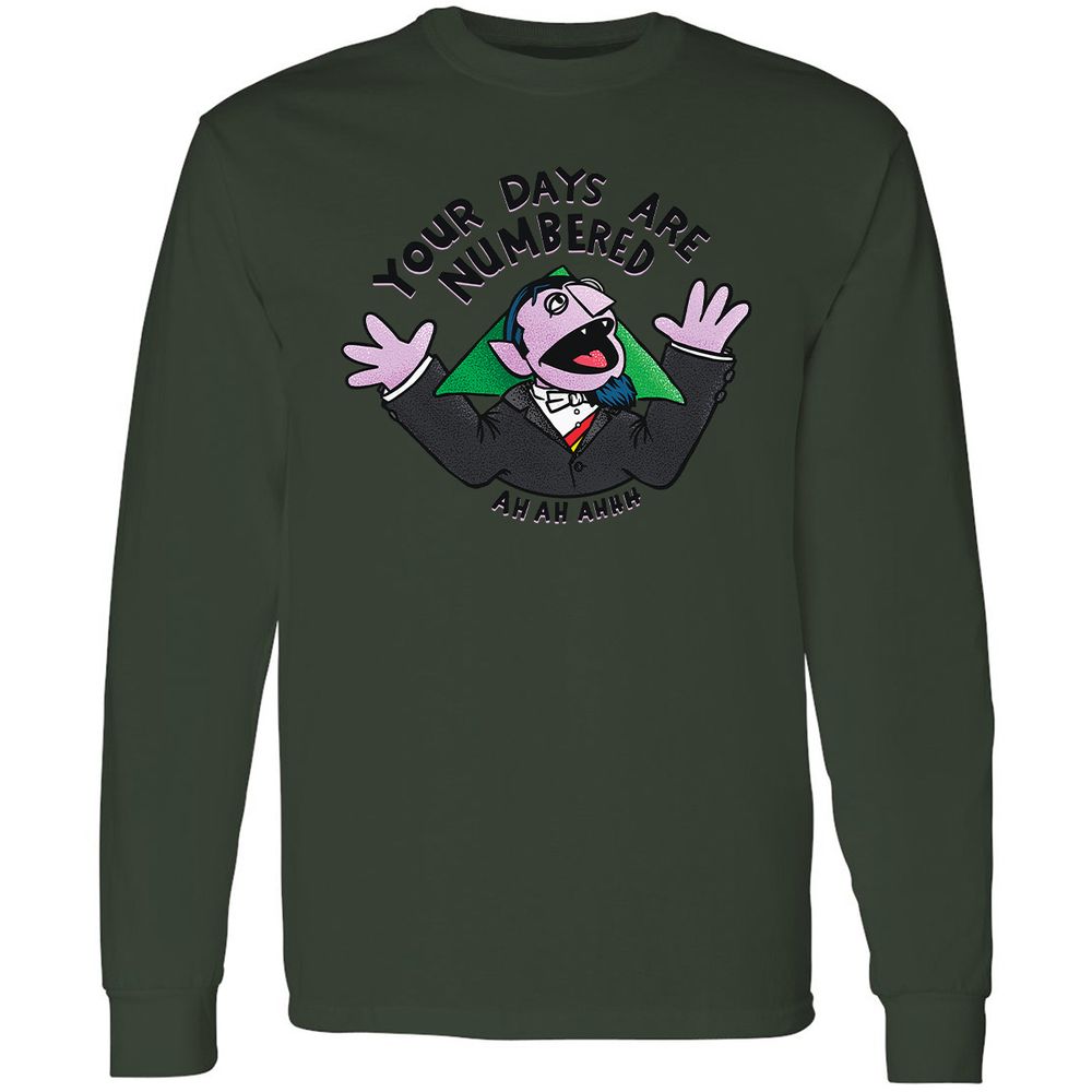 Long Sleeve T-Shirt - T47A1WUC - Forest Green - 8