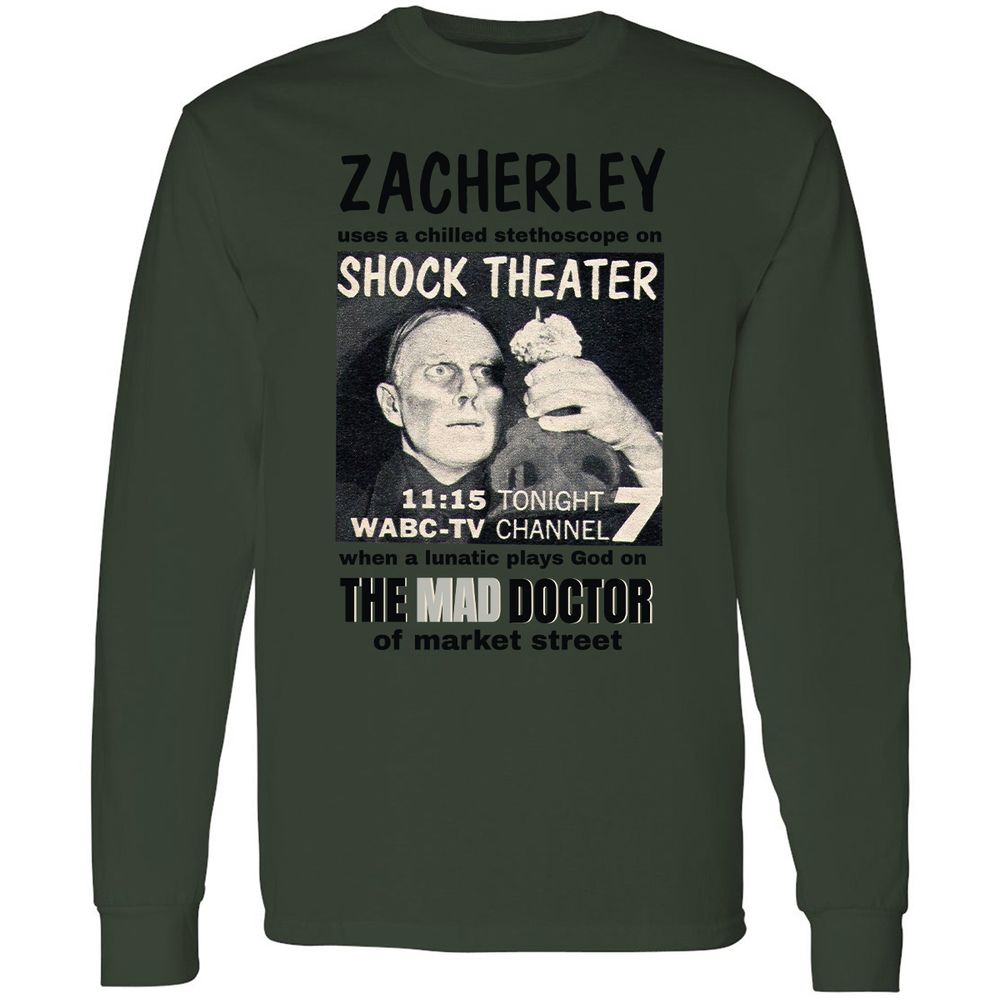 Long Sleeve T-Shirt - H8UPS2RD - Forest Green - 8