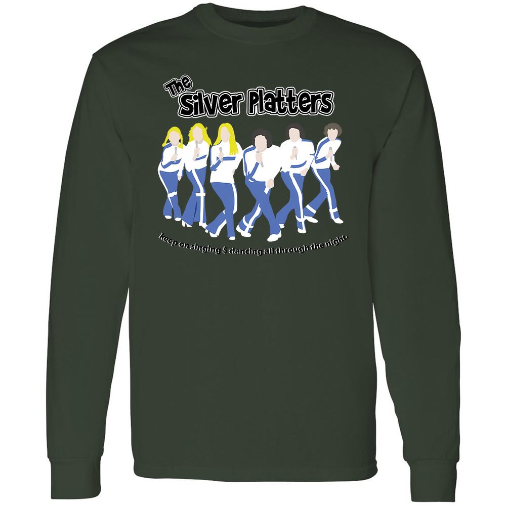 Long Sleeve T-Shirt - T94F465B - Forest Green - 8